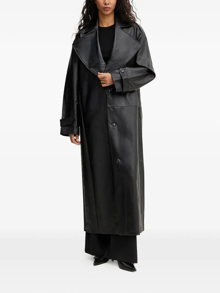  Bardot Button Coat - Black 