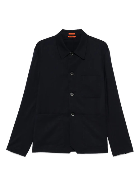  Barena Button-fastening Patch-pocket Jacket - Blue 