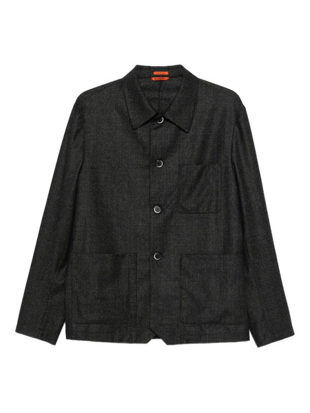 Barena Button-fastening Patch-pocket Jacket - Grey 