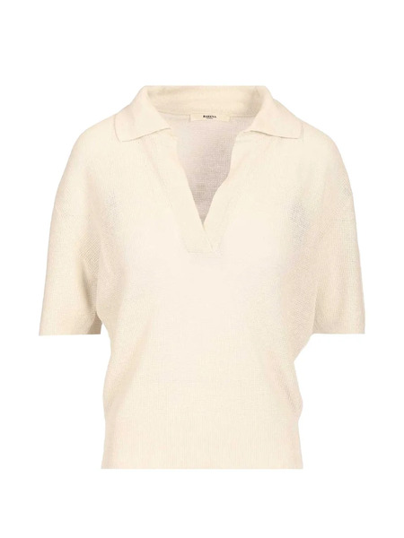  Barena Cropped V-neck Knitwear - Neutrals 