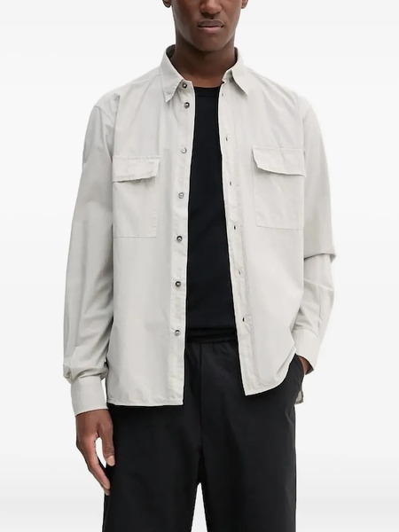  Barena Double-pocket Long-sleeve Shirt - Grey 