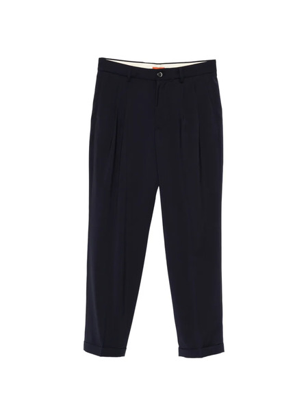  Barena Drapier Pleated Trousers - Blue 
