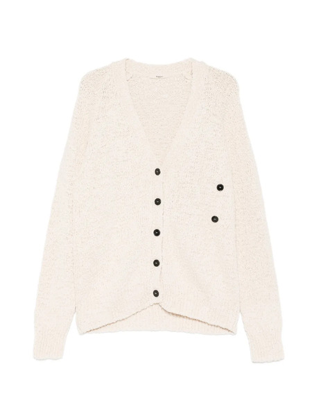  Barena Felicita Nodo V-neck Button Cardigan - Neutrals 