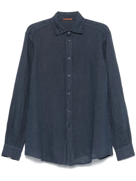  Barena Linen Shirt - Blue 