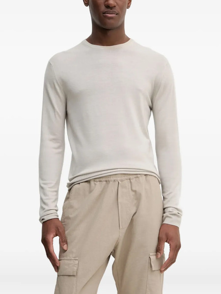  Barena Long-sleeved Crew-neck Sweater - Neutrals 