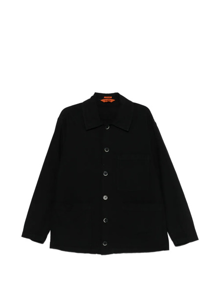  Barena Patch-pocket Button Overshirt - Black 
