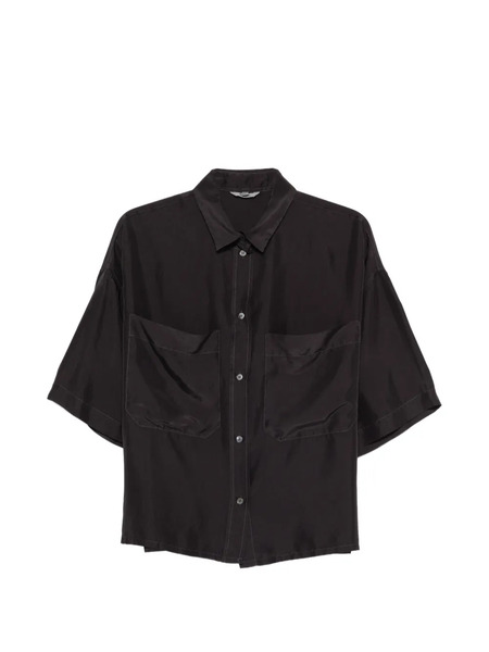  Barena Patch-pocket Shirt - Brown 