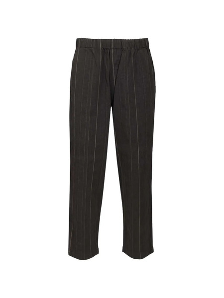  Barena Pinstripe Trousers - Black 