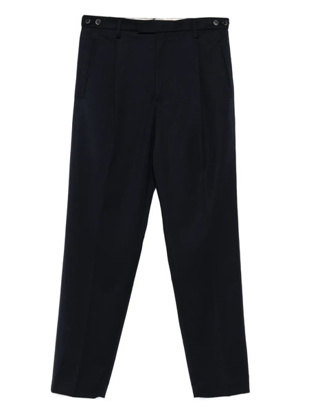  Barena Pleated-front Tapered Trousers - Blue 