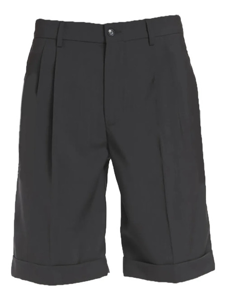  Barena Pleated Tailored Shorts - Blue 