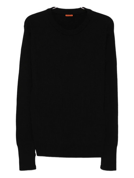  Barena Ribbed Crew-neck Sweater - Black 