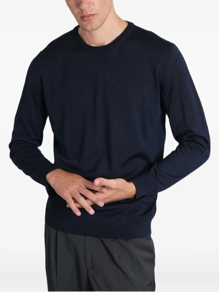  Barena Round-neck Sweater - Blue 