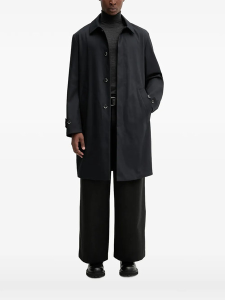  Barena Single-breasted Coat - Black 