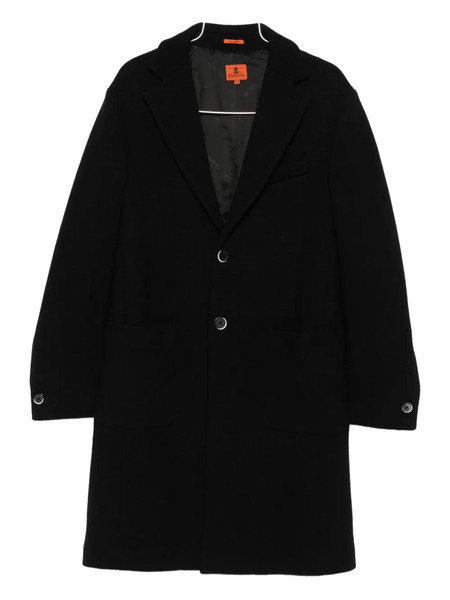  Barena Single-breasted Long-sleeve Coat - Black 