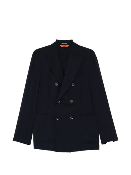  Barena Siroco Double-breasted Jacket - Blue 