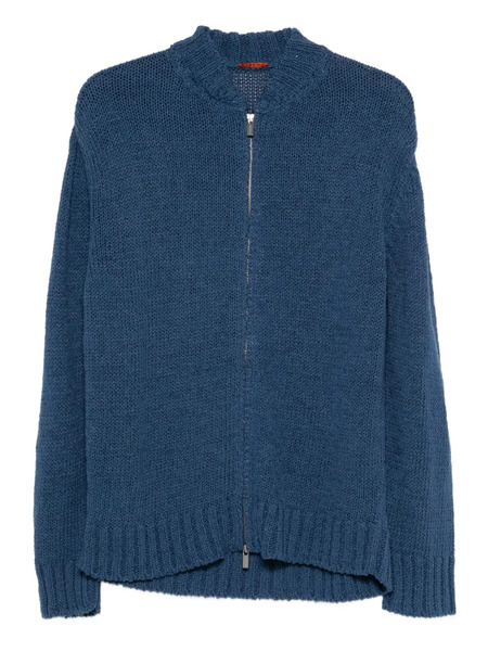  Barena Zip-fastening Cardigan - Blue 