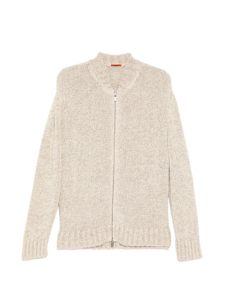  Barena Zip Knitted Cardigan - Neutrals 