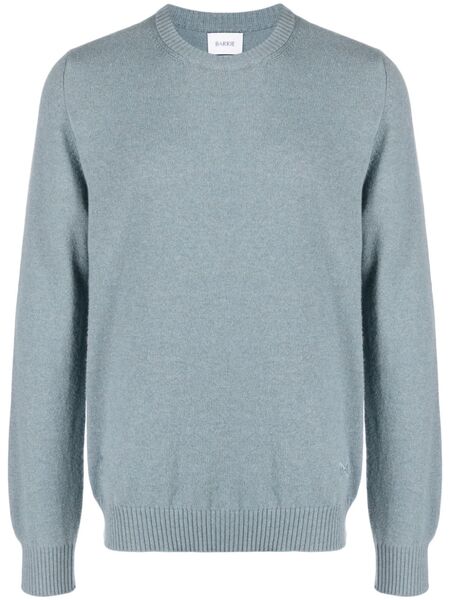  Barrie B Label Cashmere Jumper - Blue 