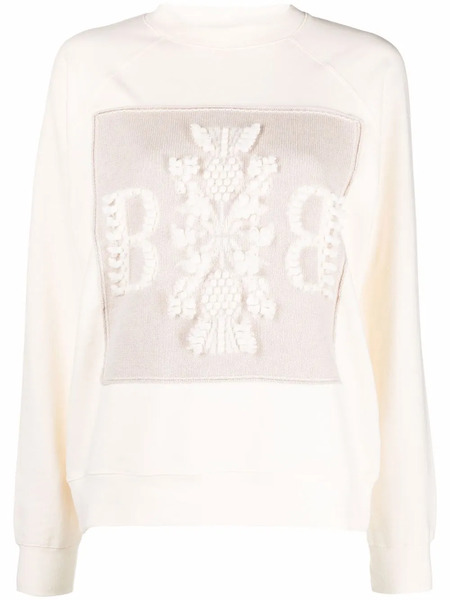  Barrie B-logo Sweatshirt - Neutrals 