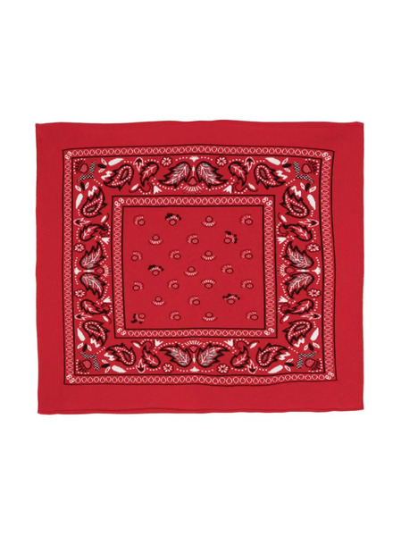  Barrie Bandana-print Scarf - Red 