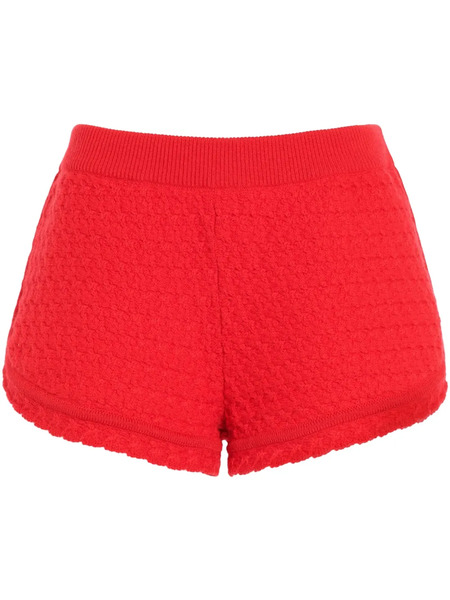  Barrie Cashmere Tweed Shorts - Red 