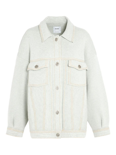  Barrie Denim-effect Jacket - Green 