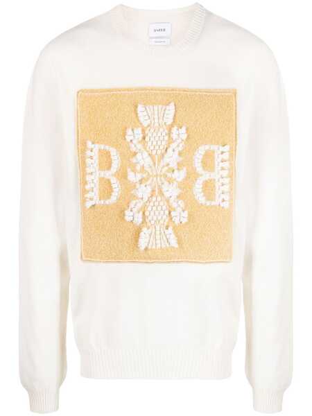  Barrie Embroidered Cashmere Jumper - Neutrals 