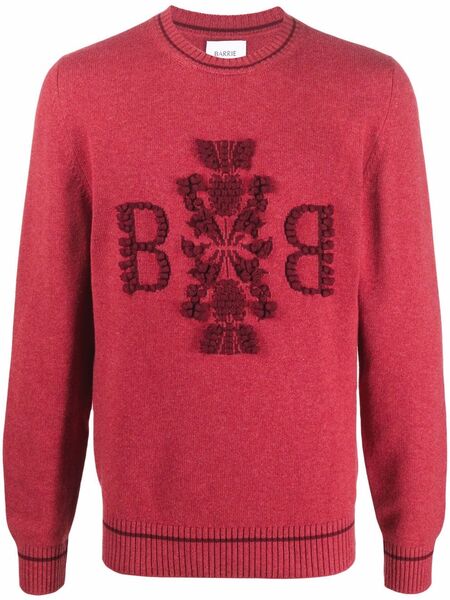  Barrie Embroidered Cashmere Jumper 