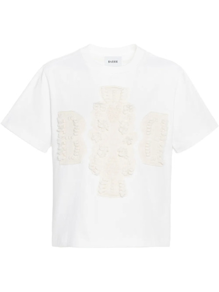  Barrie Embroidered-logo T-shirt - White 