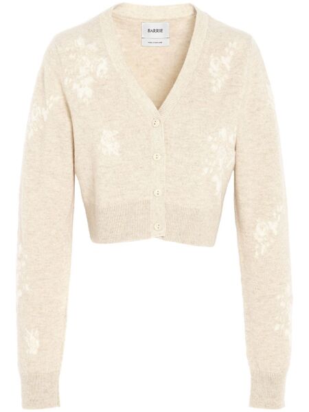  Barrie Floral Cardigan - Neutrals 
