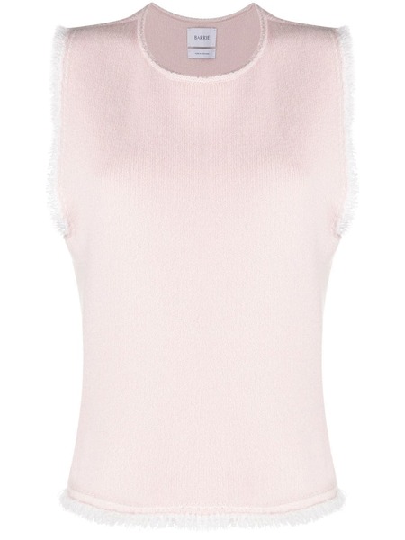  Barrie Fringe-trim Top - Pink 