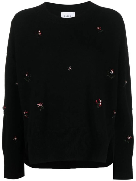  Barrie Iconic Cashmere Jumper - Black 