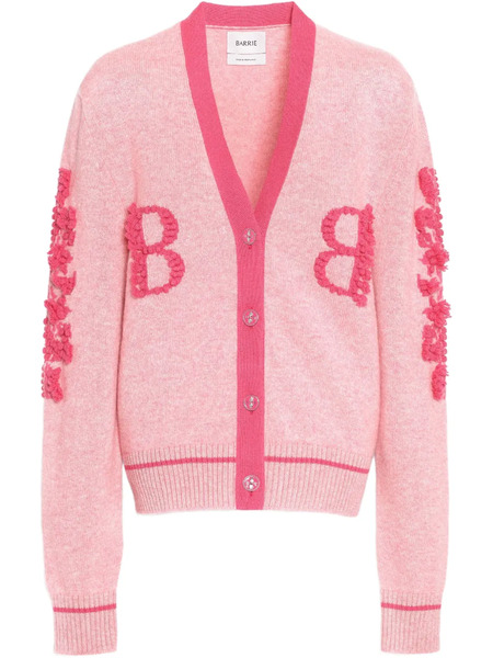  Barrie Logo-embellished Cardigan - Pink 