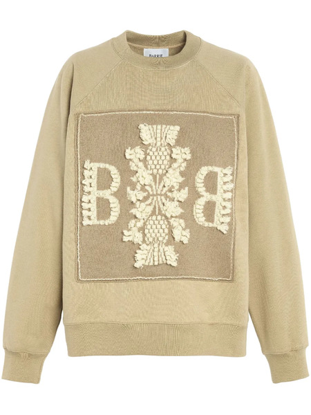  Barrie Logo-embroidered Sweatshirt - Green 