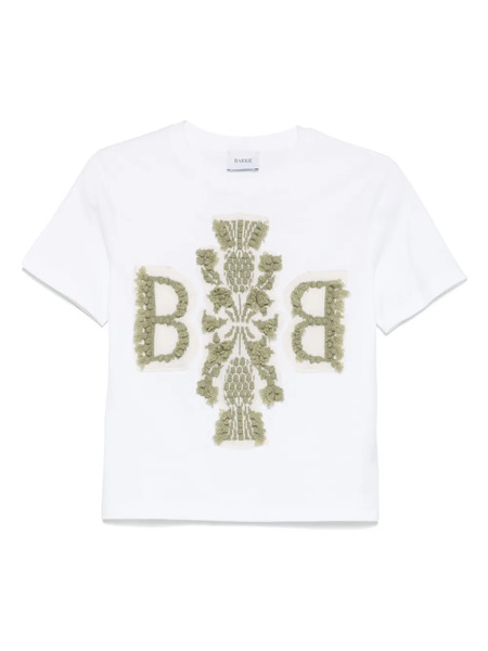  Barrie Logo-embroidered T-shirt - White 
