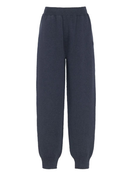  Barrie Logo-embroidered Trousers - Blue 