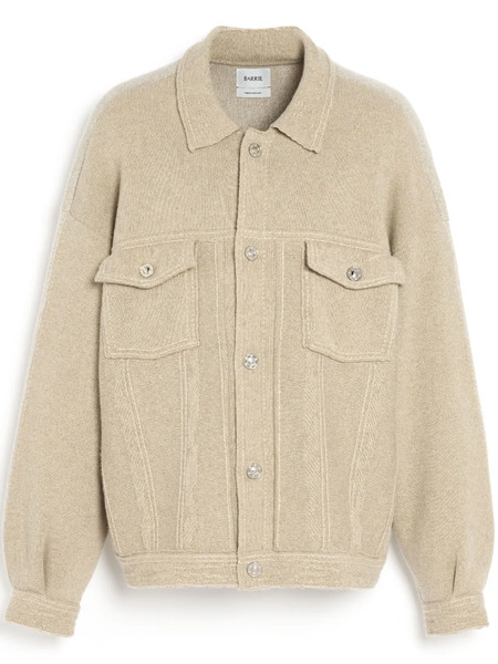 Barrie Patchwork Denim Jacket - Neutrals 