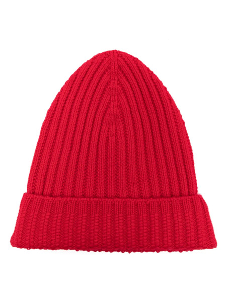  Barrie Ribbed Cashmere Beanie - Pink 