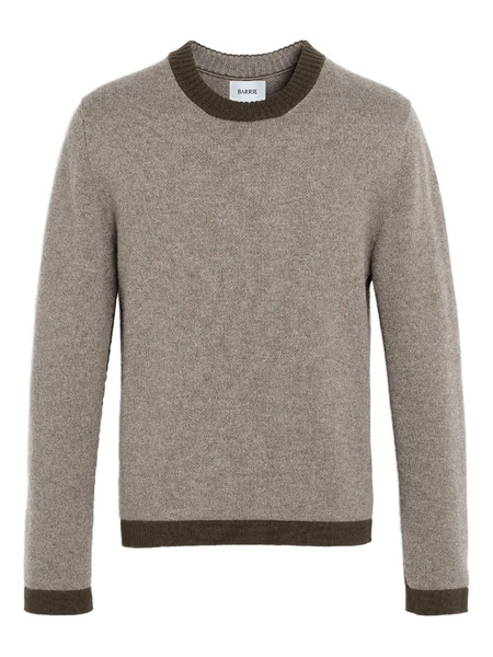  Barrie Round-neck Cashmere Sweater - Brown 
