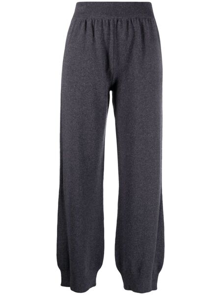  Barrie Tapered-leg Cashmere Trousers - Grey 