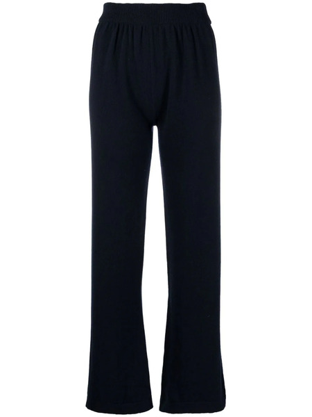  Barrie Wide-leg Cashmere Trousers - Blue 