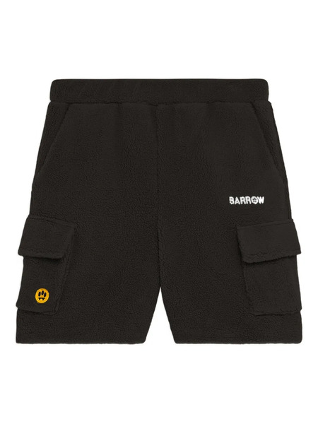 Barrow Embroidered-logo Shorts - Black 