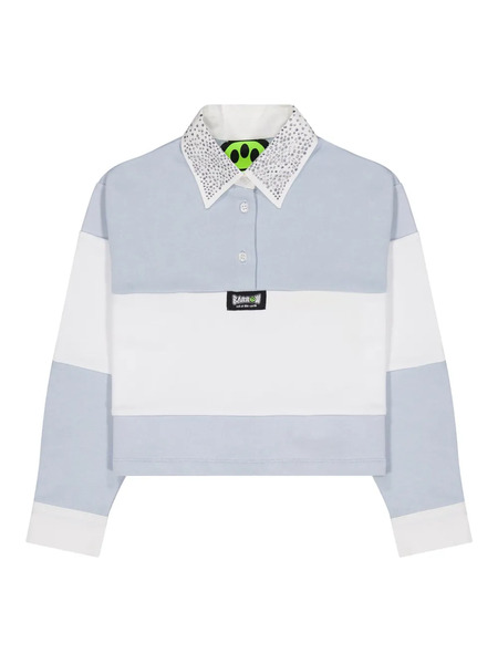  Barrow Kids Cropped Sweatshirt - Blue 