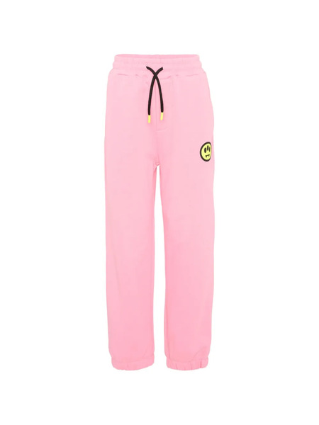  Barrow Kids Drawstring Graphic Trousers - Pink 