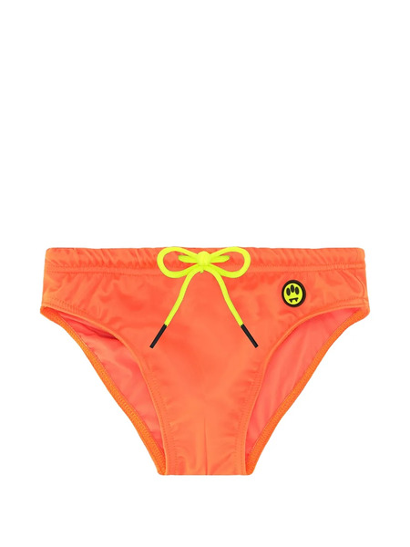  Barrow Kids Drawstring Swim Briefs - Orange 
