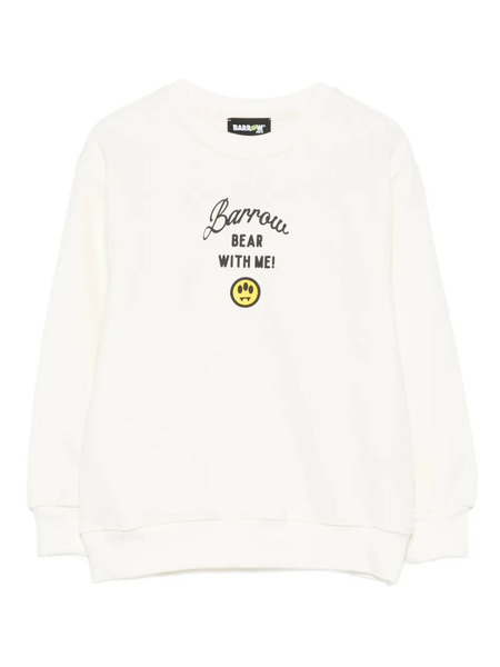  Barrow Kids Graphic-print Sweatshirt - White 