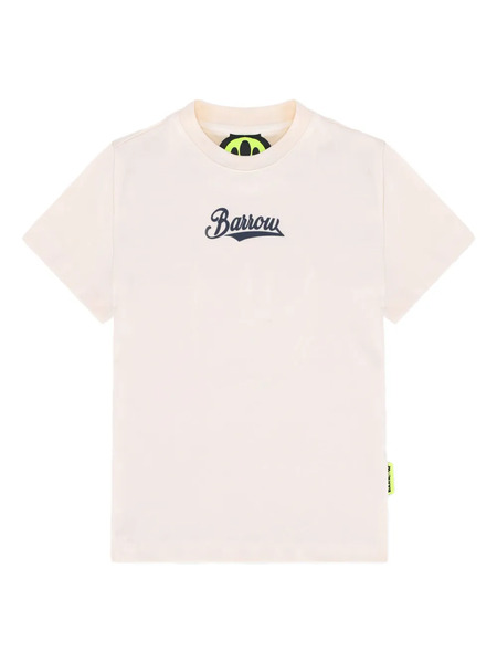  Barrow Kids Logo-print T-shirt - Neutrals 