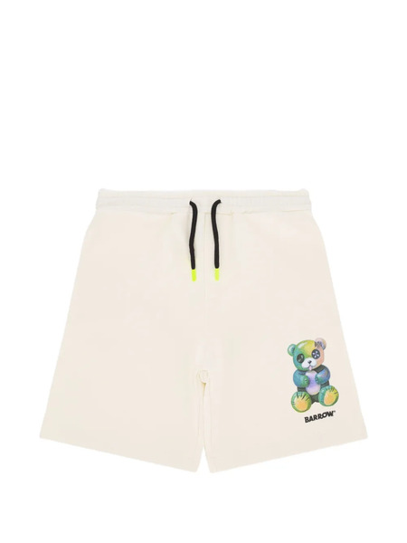  Barrow Kids Printed Shorts - Neutrals 