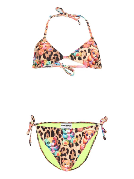  Barrow Kids Printed Slip Bikini - Neutrals 