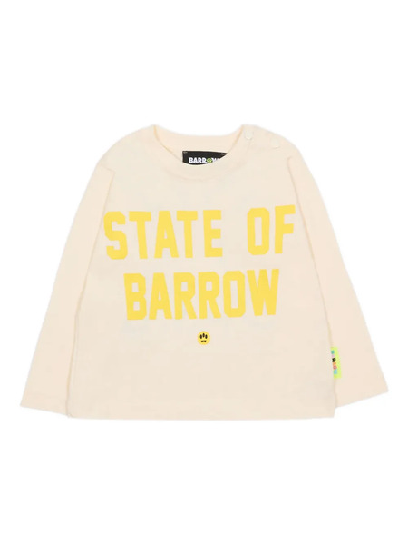  Barrow Kids State Of Barrow T-shirt - Neutrals 